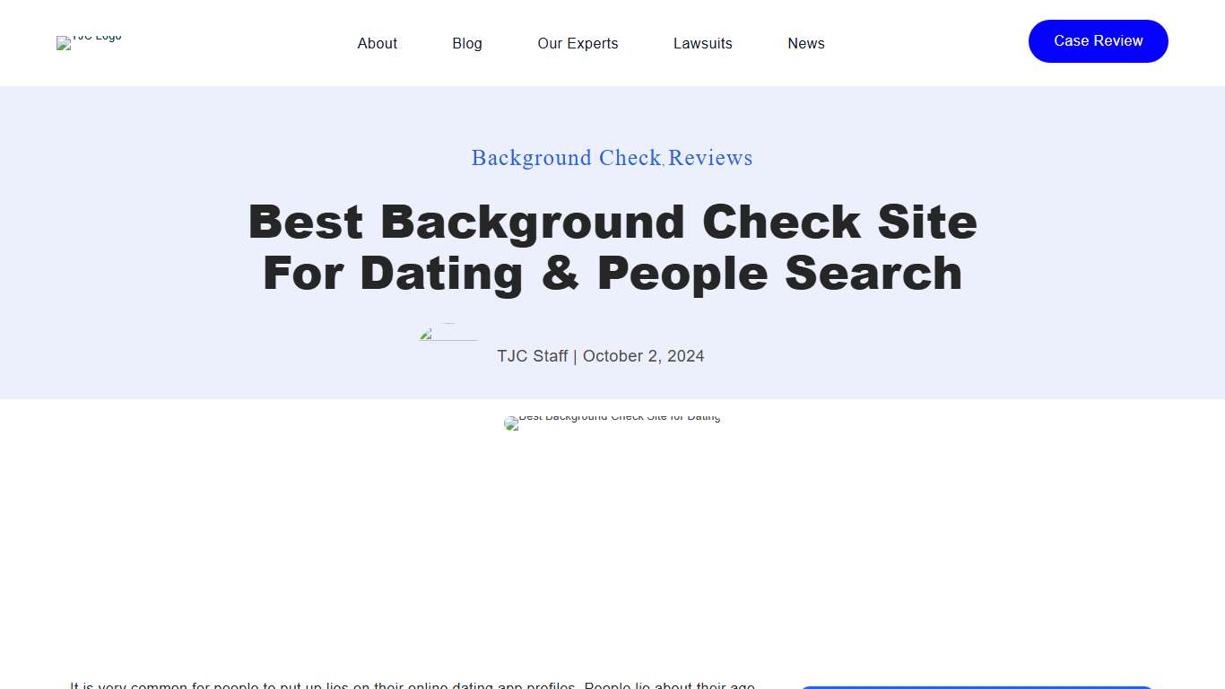 Best Background Check Site for Dating: Top Options in 2026